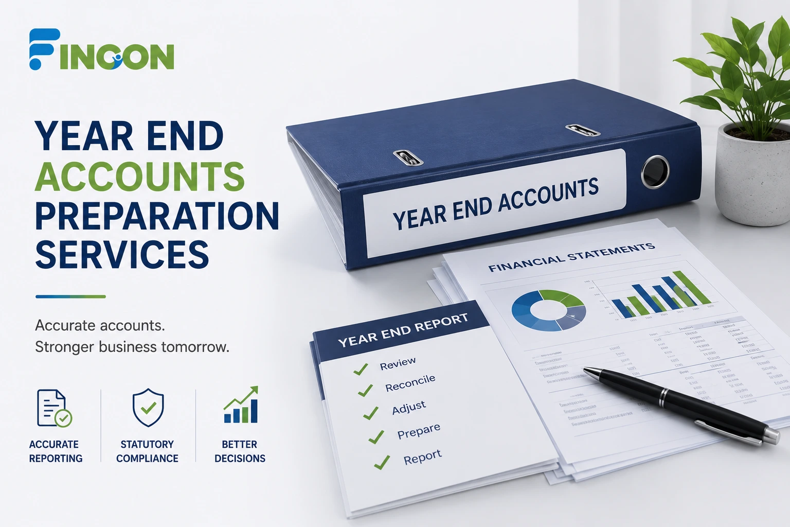 Year-End Accounts Preparation Services UK FINCON